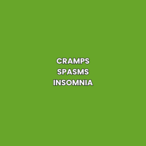 Cramps Spasms Insomnia